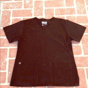 Wonderwork medical scrub top size small